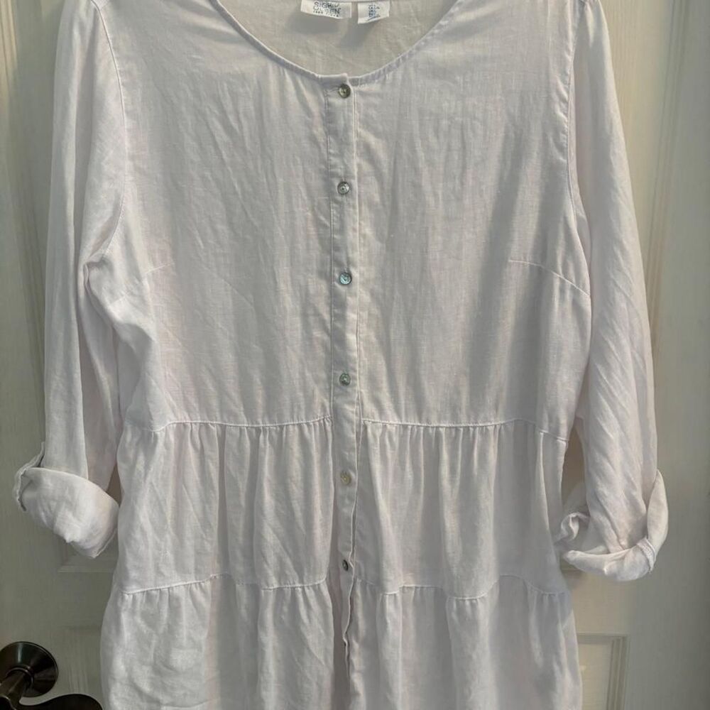 Sigrid-olsen Women's White Blouse